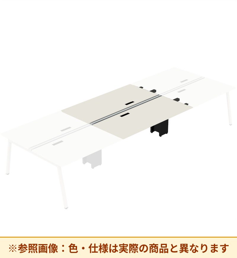 コクヨ デスク サイビTX ワークベンチ 両面中間用 電源・USB付 DTX-2J1614-E6AM