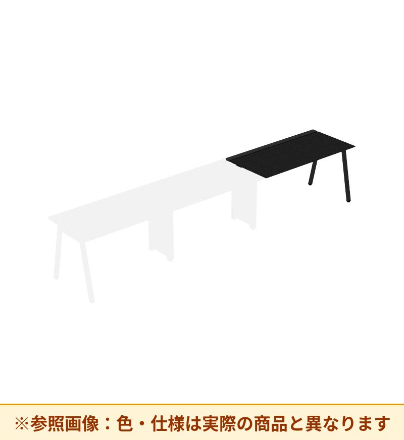 コクヨ デスク サイビTX ワークベンチ 片面エンド用 配線カバー付 DTX-WE1507