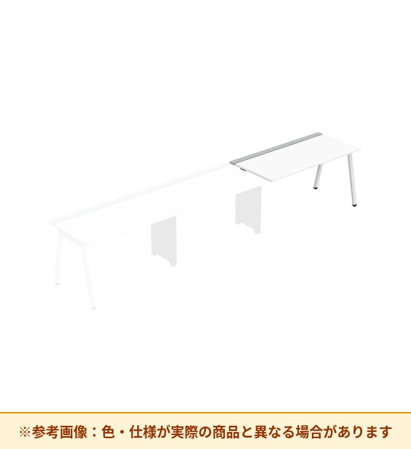 コクヨ デスク サイビTX ワークベンチ 片面エンド用 配線カバー付 DTX-WE1507