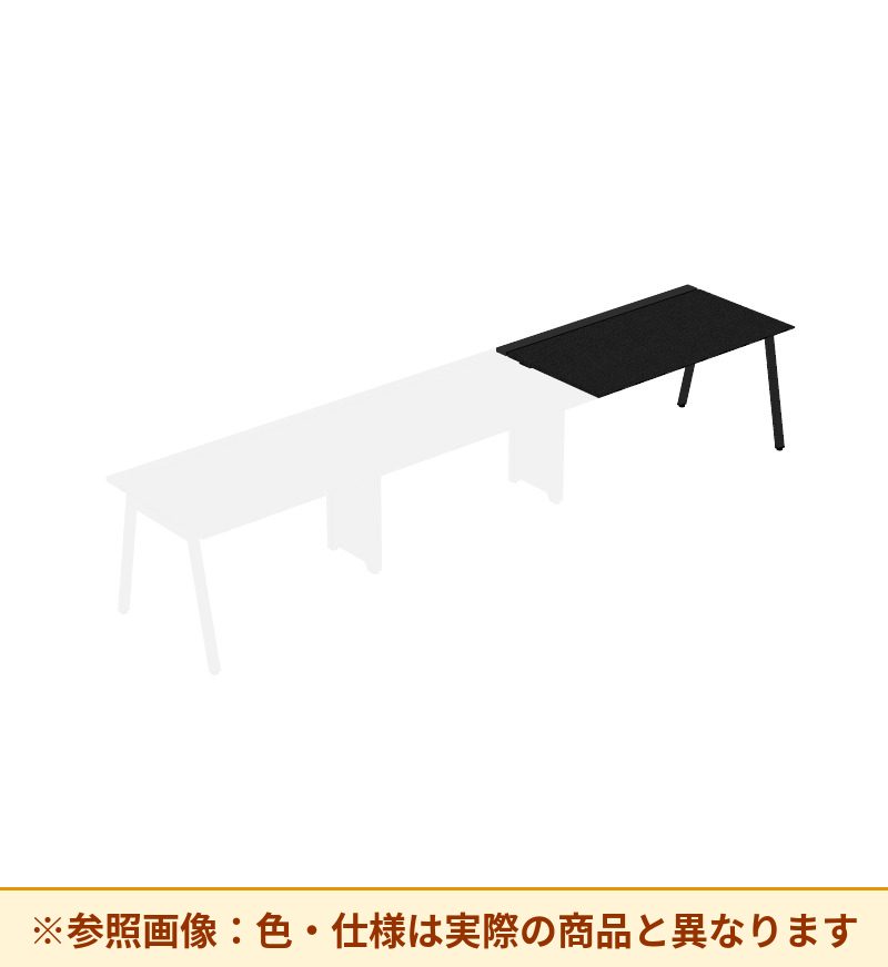 コクヨ デスク サイビTX ワークベンチ 片面エンド用 配線カバー付 DTX-WE1508