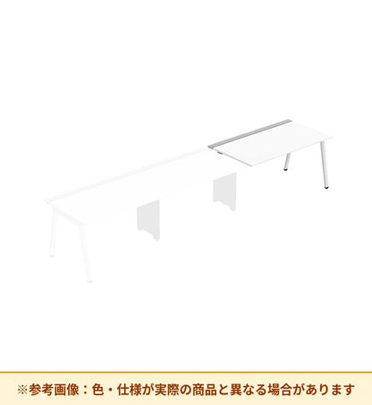 コクヨ デスク サイビTX ワークベンチ 片面エンド用 配線カバー付 DTX-WE1508