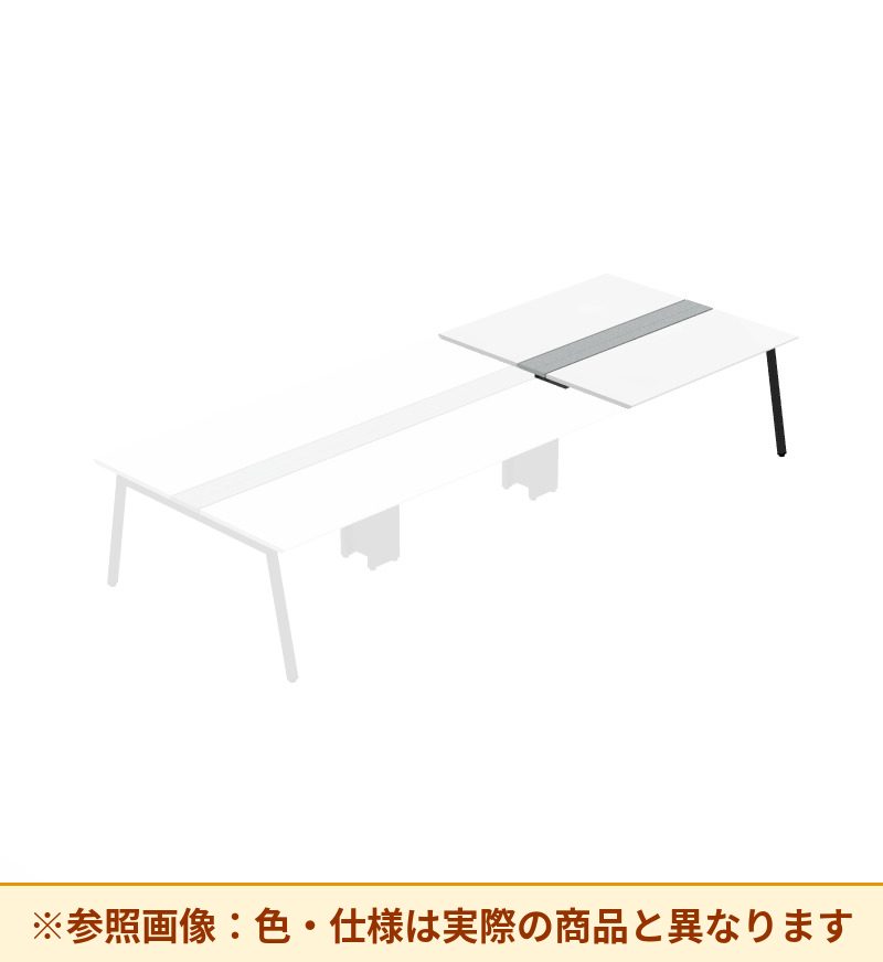コクヨ デスク サイビTX ワークベンチ 両面エンド用 配線カバー付 DTX-WE1514