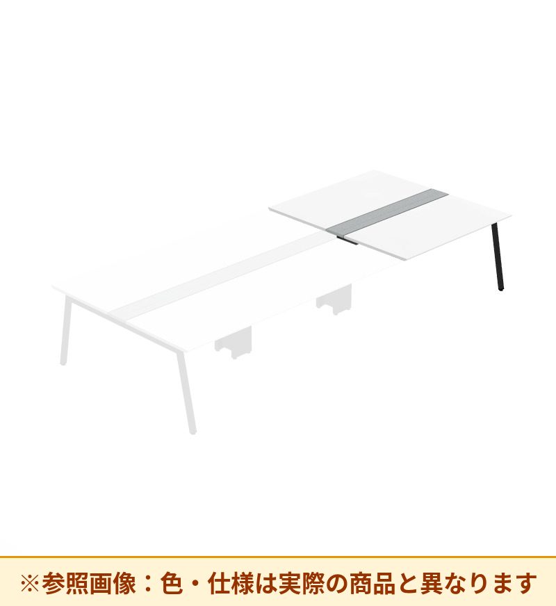 コクヨ デスク サイビTX ワークベンチ 両面エンド用 配線カバー付 DTX-WE1516
