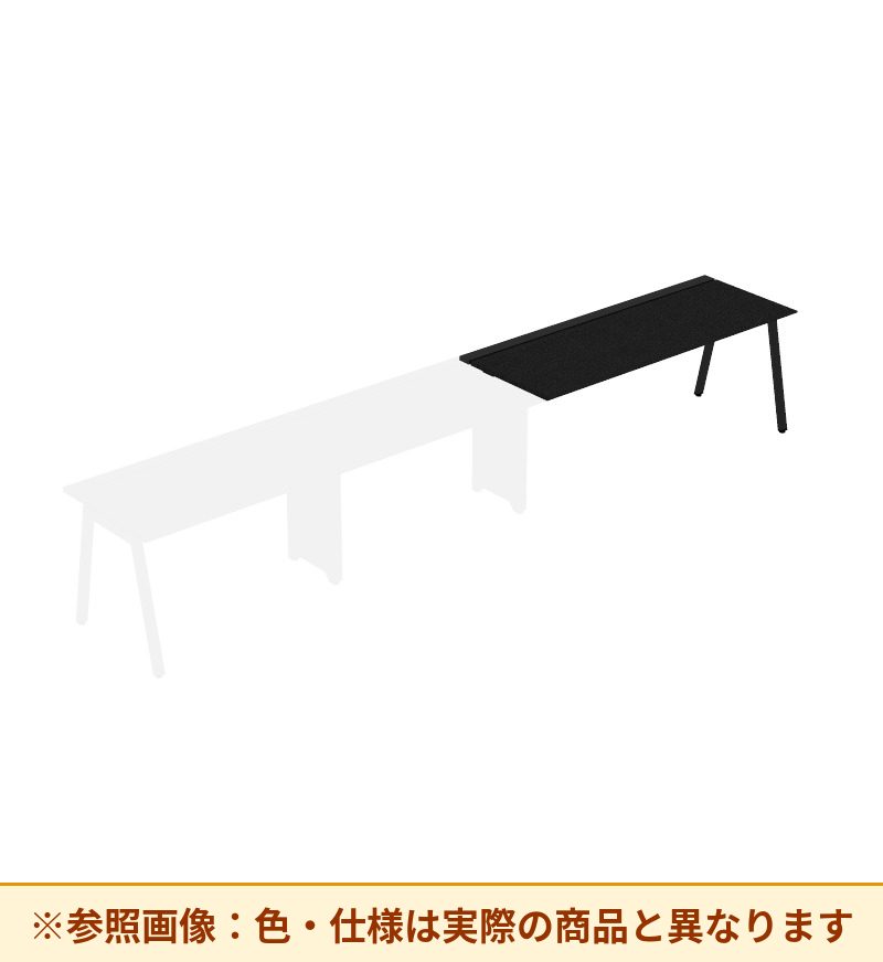 コクヨ デスク サイビTX ワークベンチ 片面エンド用 配線カバー付 DTX-WE1807