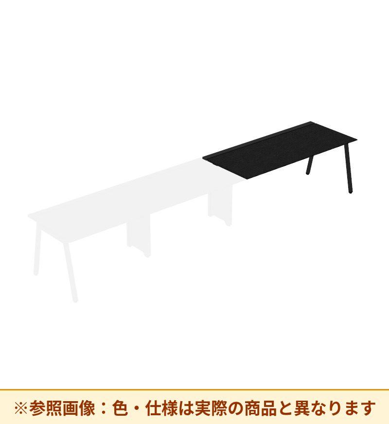 コクヨ デスク サイビTX ワークベンチ 片面エンド用 配線カバー付 DTX-WE1808