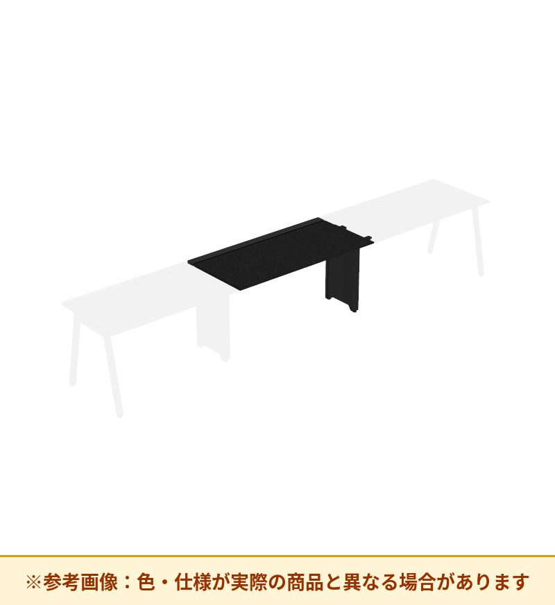 コクヨ デスク サイビTX ワークベンチ 片面中間用 配線カバー付 DTX-WJ1507-E6AM