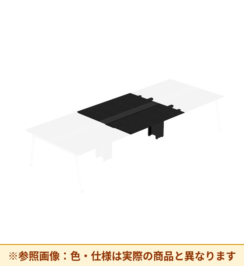 コクヨ デスク サイビTX ワークベンチ 両面中間用 配線カバー付 DTX-WJ1514-E6AM