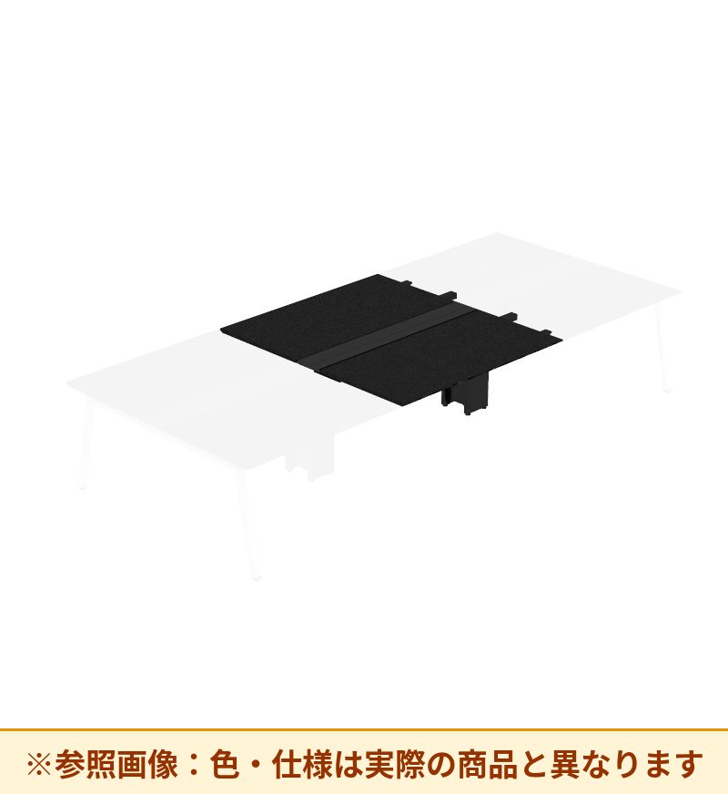コクヨ デスク サイビTX ワークベンチ 両面中間用 配線カバー付 DTX-WJ1516-E6AM