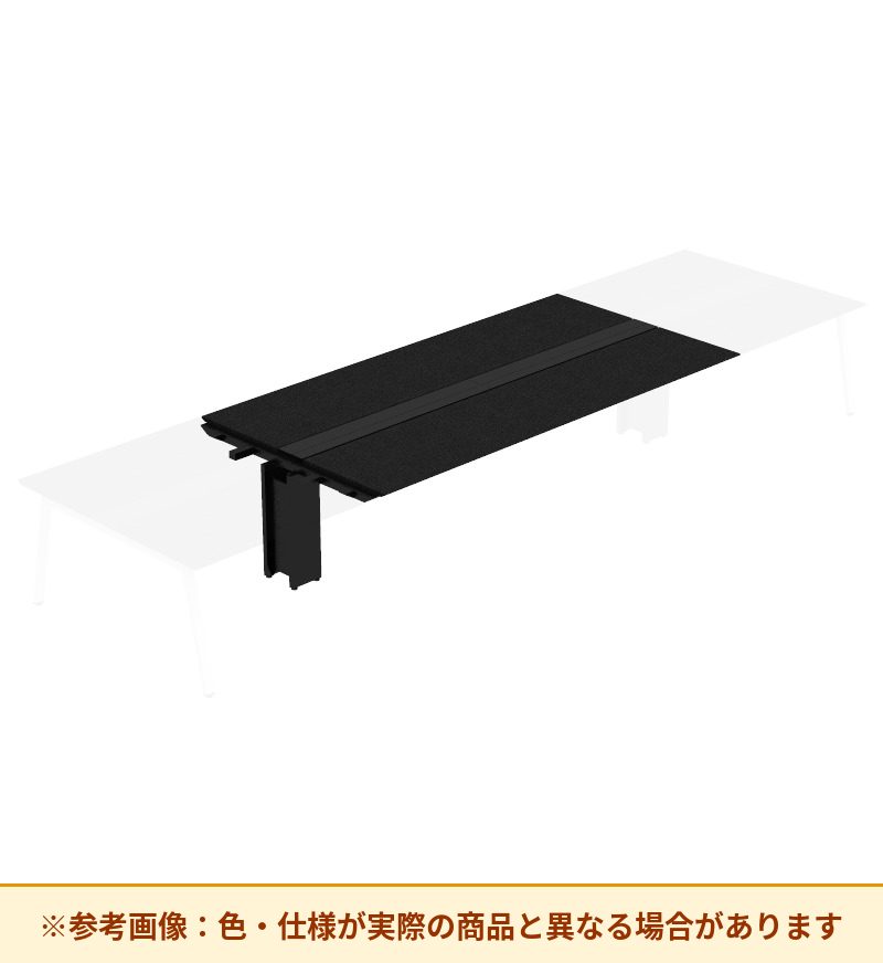 コクヨ デスク サイビTX ワークベンチ 両面中間用 配線カバー付 DTX-WJ2414-E6AM