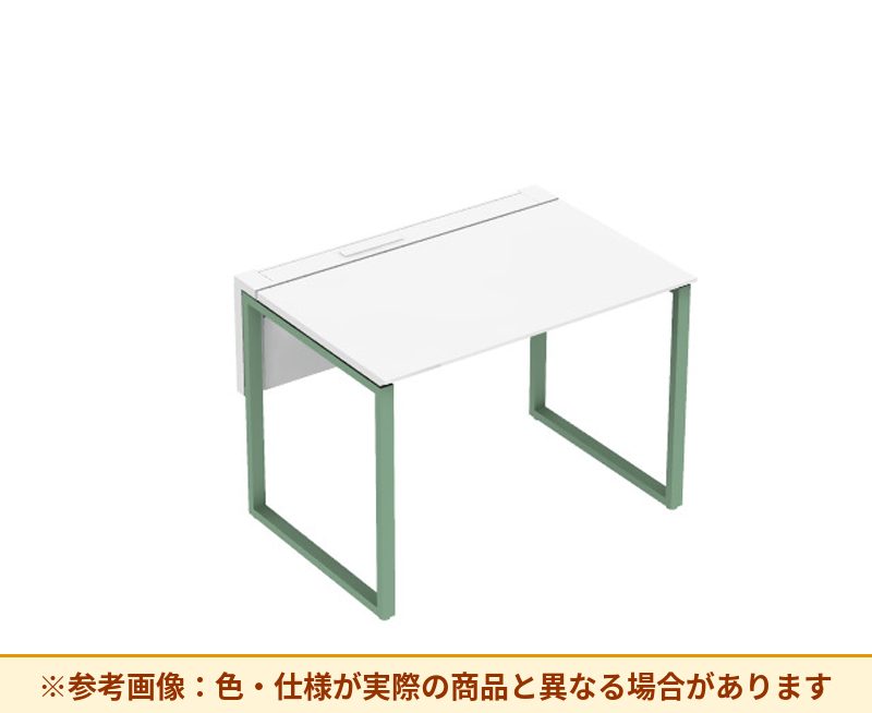 コクヨ ワークヴィスタライト 片面タイプ 袖（引き出し）：袖無 脚部仕様：門型脚 DWV-AD1006