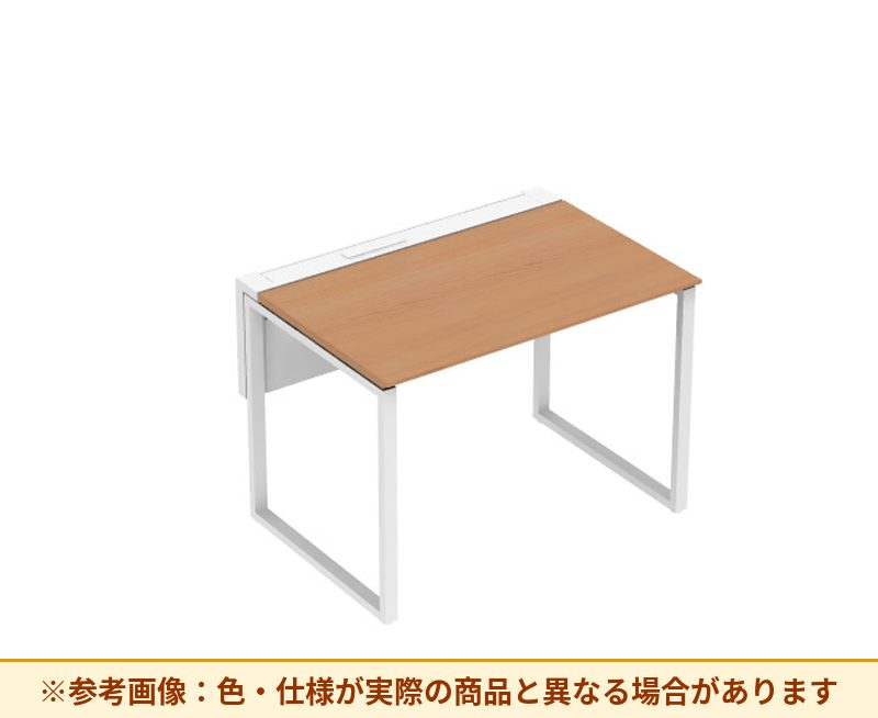 コクヨ ワークヴィスタライト 片面タイプ 袖（引き出し）：袖無 脚部仕様：門型脚 DWV-AD1006