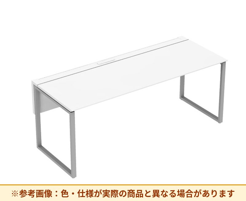 コクヨ ワークヴィスタライト 片面タイプ 袖（引き出し）：袖無 脚部仕様：門型脚 DWV-AD2007-6A2APW2