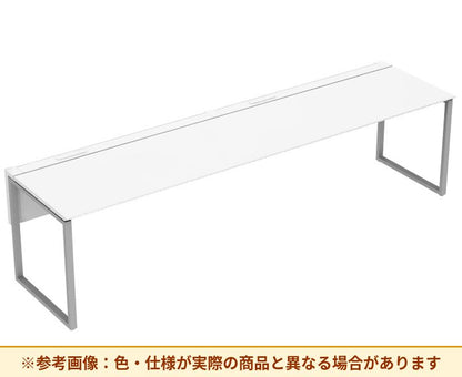 コクヨ ワークヴィスタライト 片面タイプ 袖（引き出し）：袖無 脚部仕様：門型脚 DWV-AD3007-6A2APW2
