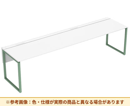 コクヨ ワークヴィスタライト 片面タイプ 袖（引き出し）：袖無 脚部仕様：門型脚 DWV-AD3007-6A2APW2