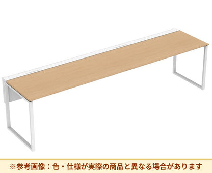 コクヨ ワークヴィスタライト 片面タイプ 袖（引き出し）：袖無 脚部仕様：門型脚 DWV-AD3007-6A2APW2