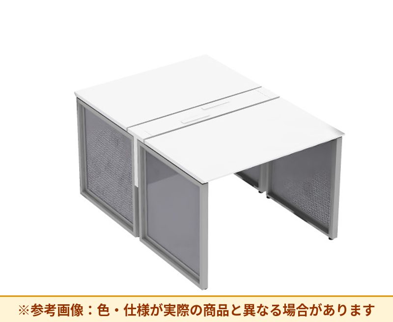 コクヨ ワークヴィスタライト 両面タイプ 袖（引き出し）：袖無 脚部仕様：パネル脚 DWV-BD1012
