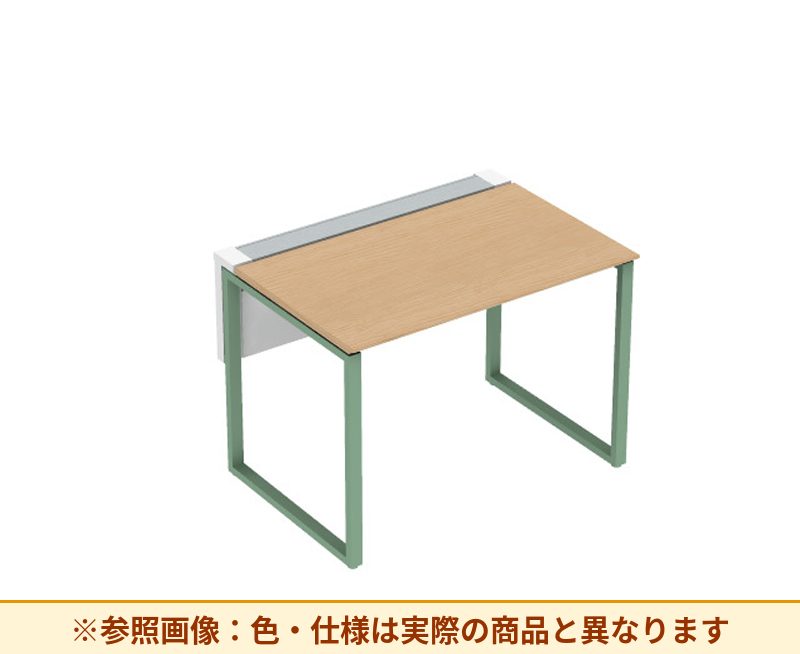 コクヨ ワークヴィスタライト 片面タイプ 袖（引き出し）：袖無 脚部仕様：門型脚 DWV-DD1006