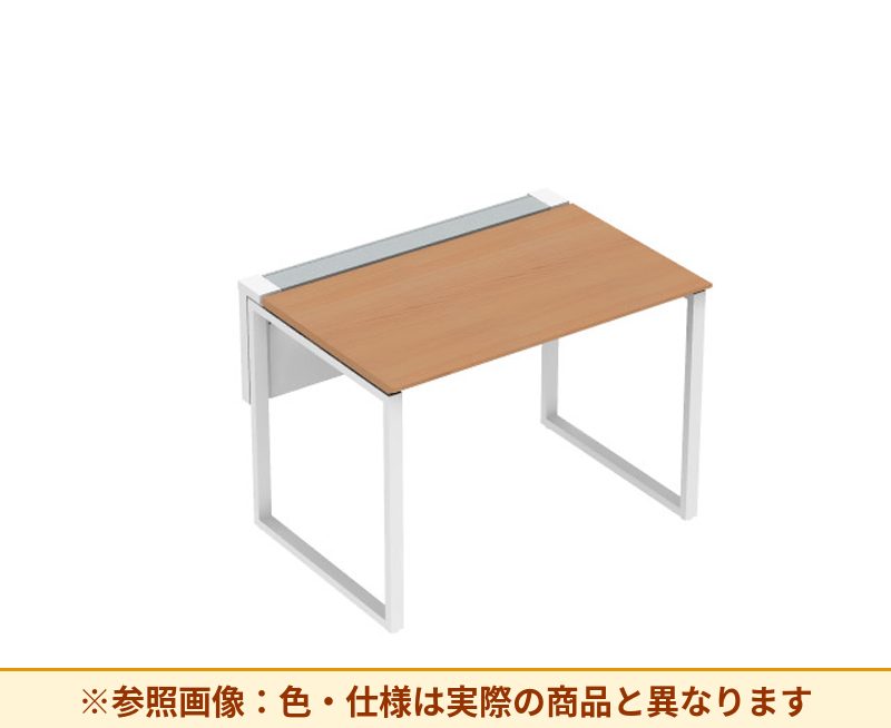 コクヨ ワークヴィスタライト 片面タイプ 袖（引き出し）：袖無 脚部仕様：門型脚 DWV-DD1006