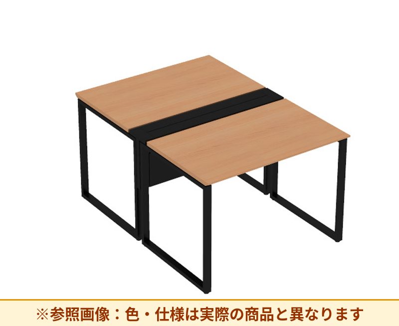 コクヨ ワークヴィスタライト 両面タイプ 袖（引き出し）：袖無 脚部仕様：門型脚 DWV-DD1012