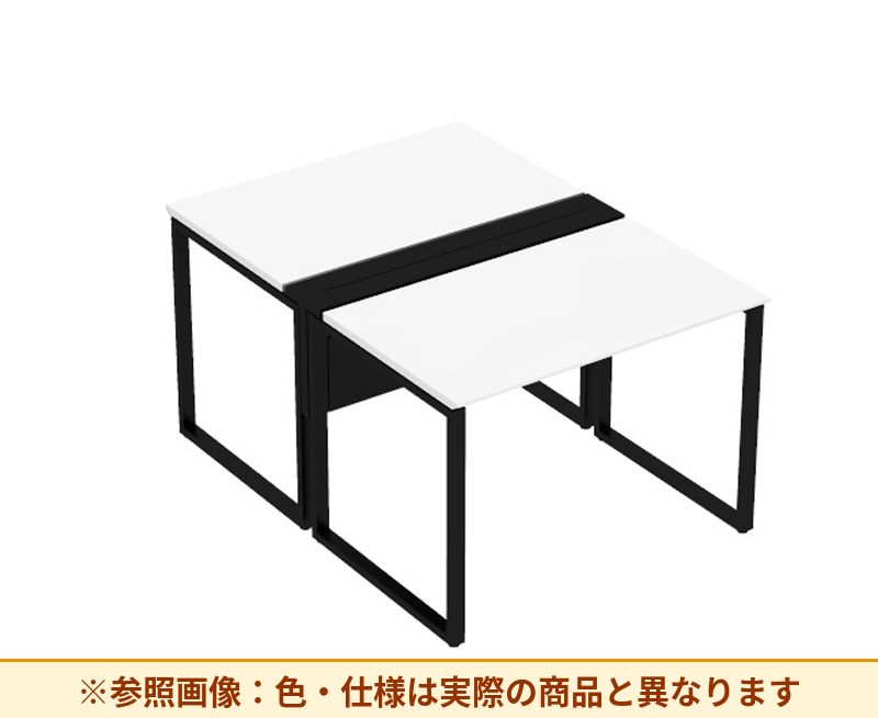 コクヨ ワークヴィスタライト 両面タイプ 袖（引き出し）：袖無 脚部仕様：門型脚 DWV-DD1012