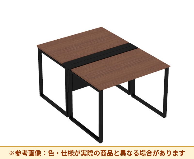 コクヨ ワークヴィスタライト 両面タイプ 袖（引き出し）：袖無 脚部仕様：門型脚 DWV-DD1012