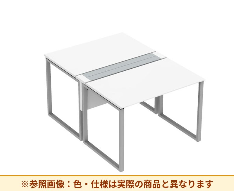 コクヨ ワークヴィスタライト 両面タイプ 袖（引き出し）：袖無 脚部仕様：門型脚 DWV-DD1012