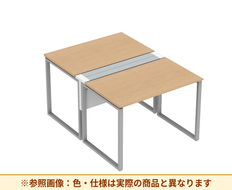 コクヨ ワークヴィスタライト 両面タイプ 袖（引き出し）：袖無 脚部仕様：門型脚 DWV-DD1012