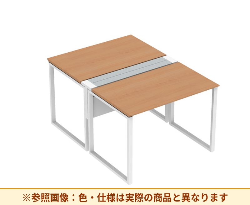 コクヨ ワークヴィスタライト 両面タイプ 袖（引き出し）：袖無 脚部仕様：門型脚 DWV-DD1012
