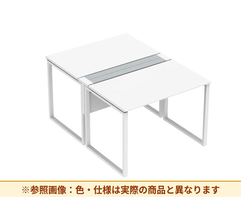 コクヨ ワークヴィスタライト 両面タイプ 袖（引き出し）：袖無 脚部仕様：門型脚 DWV-DD1012