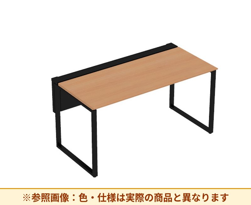 コクヨ ワークヴィスタライト 片面タイプ 袖（引き出し）：袖無 脚部仕様：門型脚 DWV-DD1507-6A2APW1