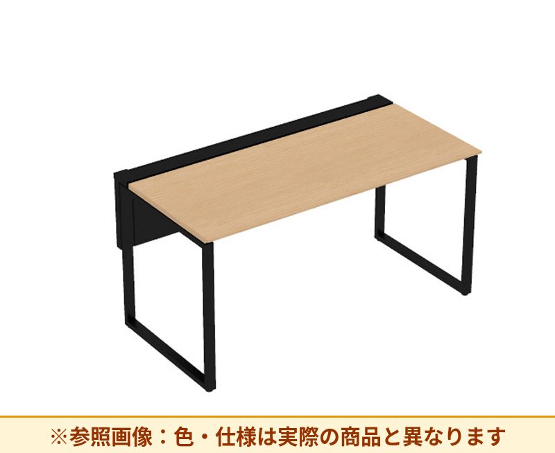 コクヨ ワークヴィスタライト 片面タイプ 袖（引き出し）：袖無 脚部仕様：門型脚 DWV-DD1507-6A2APW1