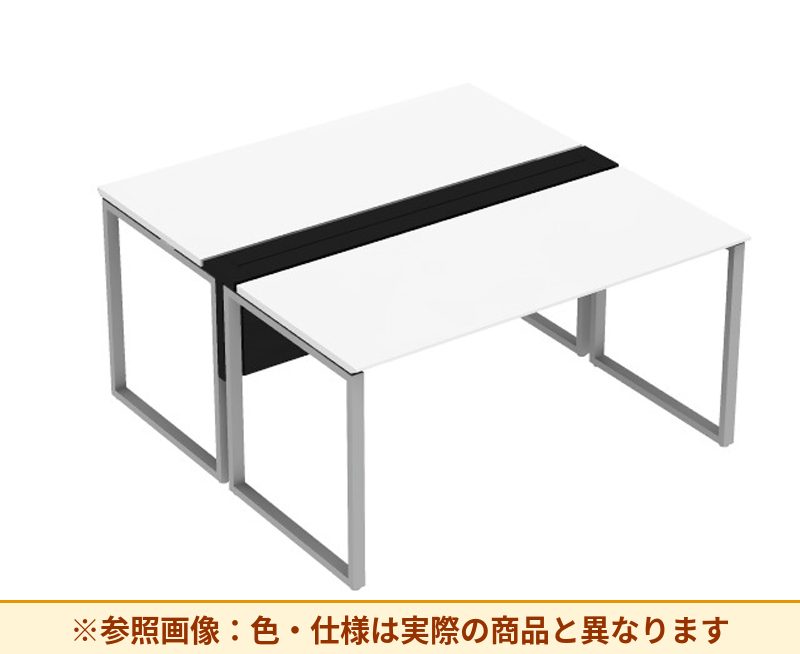 コクヨ ワークヴィスタライト 両面タイプ 袖（引き出し）：袖無 脚部仕様：門型脚 DWV-DD1514-6A2APW2