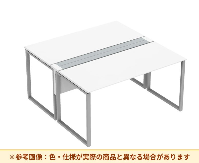 コクヨ ワークヴィスタライト 両面タイプ 袖（引き出し）：袖無 脚部仕様：門型脚 DWV-DD1514-6A2APW2