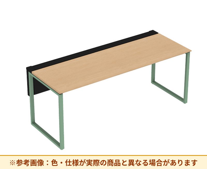 コクヨ ワークヴィスタライト 片面タイプ 袖（引き出し）：袖無 脚部仕様：門型脚 DWV-DD2007-6A2APW2