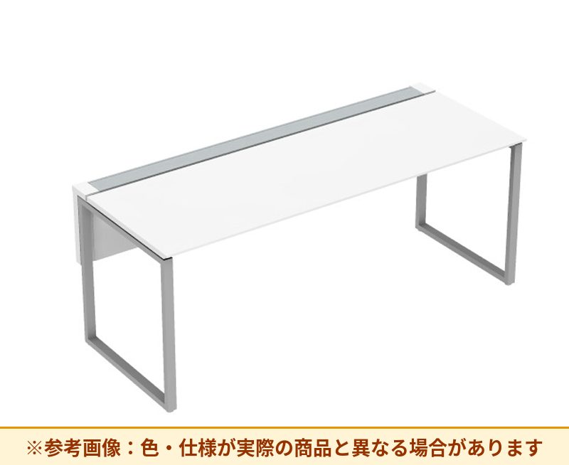 コクヨ ワークヴィスタライト 片面タイプ 袖（引き出し）：袖無 脚部仕様：門型脚 DWV-DD2007-6A2APW2