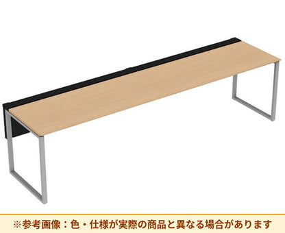 コクヨ ワークヴィスタライト 片面タイプ 袖（引き出し）：袖無 脚部仕様：門型脚 DWV-DD3007-6A2APW2