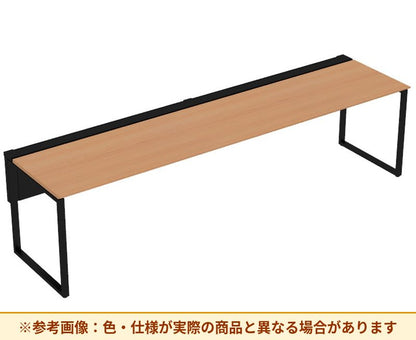 コクヨ ワークヴィスタライト 片面タイプ 袖（引き出し）：袖無 脚部仕様：門型脚 DWV-DD3007-6A2APW2