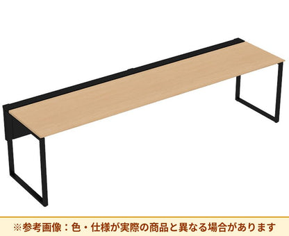コクヨ ワークヴィスタライト 片面タイプ 袖（引き出し）：袖無 脚部仕様：門型脚 DWV-DD3007-6A2APW2