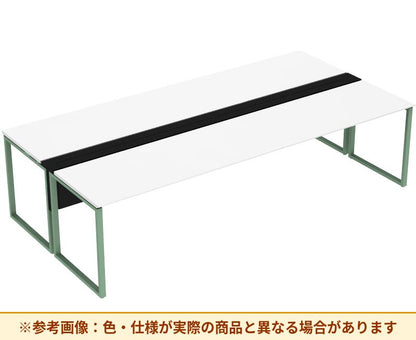 コクヨ ワークヴィスタライト 両面タイプ 袖（引き出し）：袖無 脚部仕様：門型脚 DWV-DD3014-6A2APW2