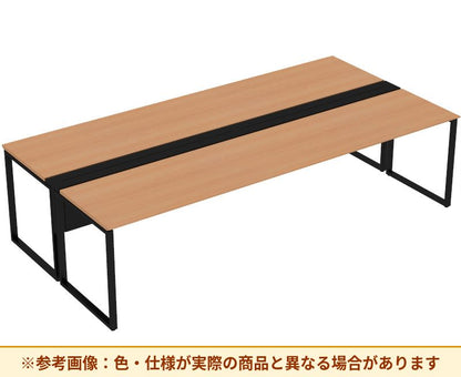 コクヨ ワークヴィスタライト 両面タイプ 袖（引き出し）：袖無 脚部仕様：門型脚 DWV-DD3014-6A2APW2