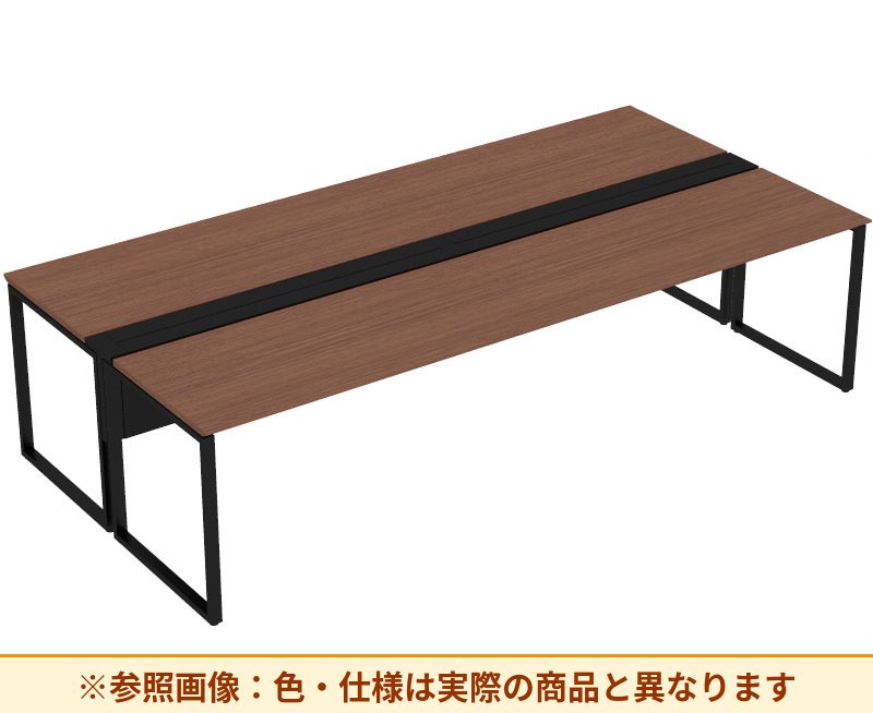 コクヨ ワークヴィスタライト 両面タイプ 袖（引き出し）：袖無 脚部仕様：門型脚 DWV-DD3014-6A2APW2