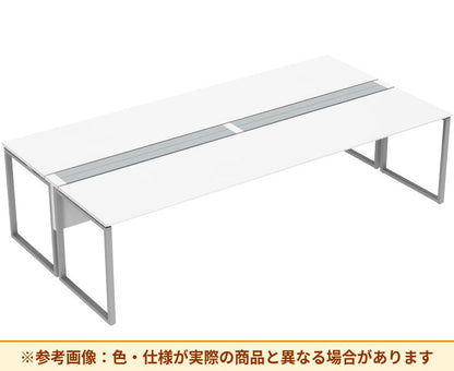 コクヨ ワークヴィスタライト 両面タイプ 袖（引き出し）：袖無 脚部仕様：門型脚 DWV-DD3014-6A2APW2