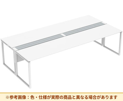 コクヨ ワークヴィスタライト 両面タイプ 袖（引き出し）：袖無 脚部仕様：門型脚 DWV-DD3014-6A2APW2