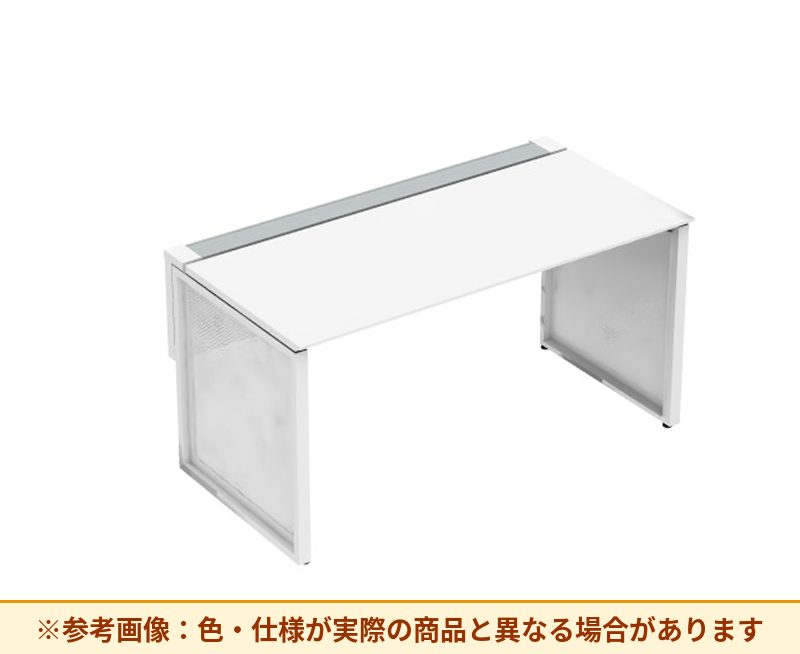 コクヨ ワークヴィスタライト 片面タイプ 袖（引き出し）：袖無 脚部仕様：パネル脚 DWV-ED1507