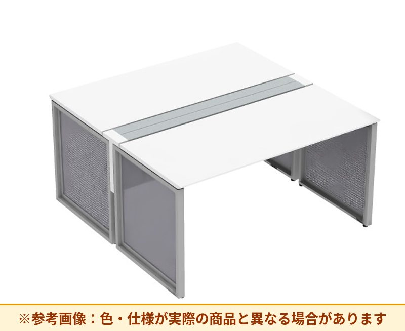 コクヨ ワークヴィスタライト 両面タイプ 袖（引き出し）：袖無 脚部仕様：パネル脚 DWV-ED1514