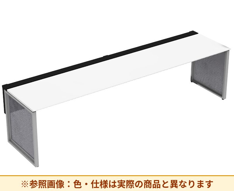 コクヨ ワークヴィスタライト 片面タイプ 袖（引き出し）：袖無 脚部仕様：パネル脚 DWV-ED3007