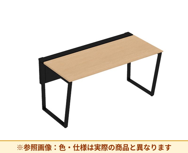 コクヨ ワークヴィスタライト 片面タイプ 袖（引き出し）：袖無 脚部仕様：門型脚 DWV-DD1507-6A2APW1