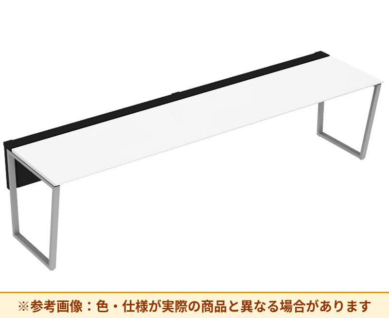 コクヨ ワークヴィスタライト 片面タイプ 袖（引き出し）：袖無 脚部仕様：門型脚 DWV-DD3007-6A2APW2