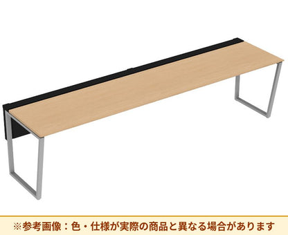 コクヨ ワークヴィスタライト 片面タイプ 袖（引き出し）：袖無 脚部仕様：門型脚 DWV-DD3007-6A2APW2