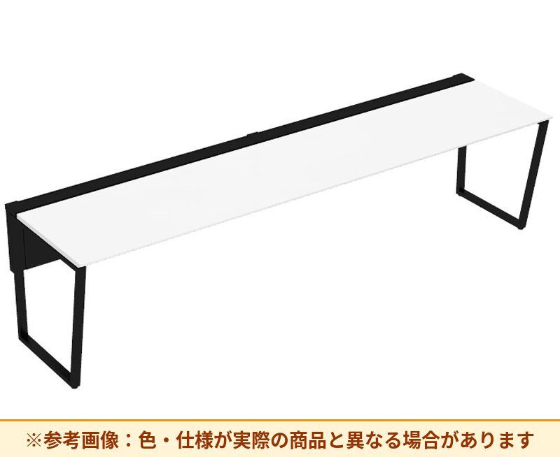 コクヨ ワークヴィスタライト 片面タイプ 袖（引き出し）：袖無 脚部仕様：門型脚 DWV-DD3007-6A2APW2
